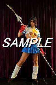 【CP-359　一騎当千　関羽雲長　04】　L判写真10枚　海外コスプレ　Cosplay photo　10sheets Ikki Tousen