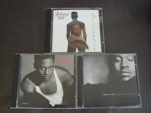 JOHNNY　GILL　輸CD3枚セット　LET'S　GET　THE　MOOD　RIGHT　PROVOCATIVE