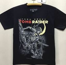 新品 トゥームレイダー Tシャツ Lサイズ ブラック TOMB RAIDER_画像1
