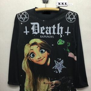 新品 塔の上のラプンツェル ロングTシャツ XXLサイズ death 長袖Tシャツ ロンT