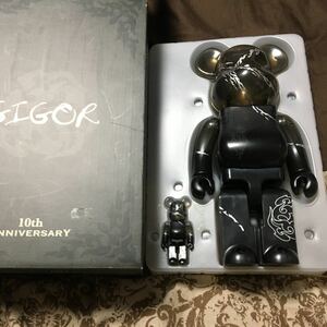 激レア★★ベアブリック 100%&400% メディコムトイ BE@RBRICK GIGOR 開封品