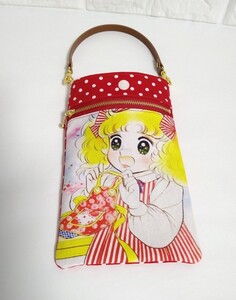 ハンドメイド スマホポーチ