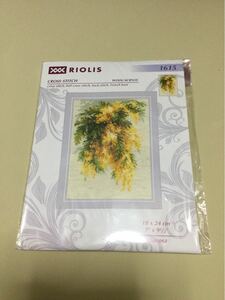 新品　RIOLIS 刺繍キット クロスステッチキット　mimosa ミモザ　