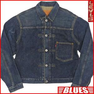 即決★日本製 Levi's 71506XX★メンズM ファースト 対戦モデル Gジャン 1st リーバイス 38 ヴィンテージ復刻 デニム 506XX ジージャン 赤耳