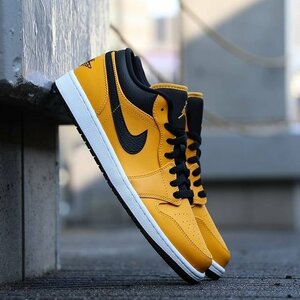 700☆希少！エア ジョーダン 1 LOW ユニバーシティゴールド / NIKE AIR JORDAN 1 LOW 27.０cm新品 国内正規品