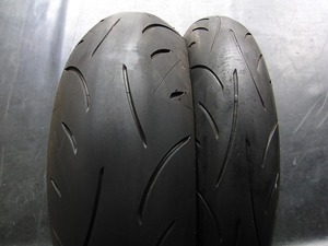 中古前後セット!ダンロップ◎D214. 120/70ZR17. 180/55ZR17. CBR600RR('03-). DX274