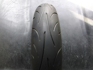 単品中古タイヤ!ダンロップ◎D214. 120/70ZR17. μ023