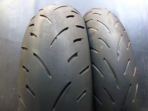 中古前後セット!ダンロップ◎GPR300. 120/70ZR17. 180/55ZR17. MK738:19102