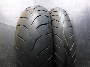 中古前後セット!ダンロップ◎GPR200. 120/70ZR17. 180/55ZR17. バンデット1250等. DX391:19055