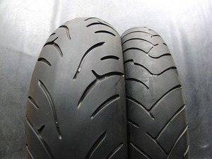 中古前後セット!ブリヂストン◎BT023. 120/70ZR17. 180/55ZR17. GP503:20064