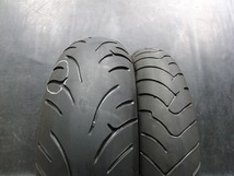 中古前後セット!ブリヂストン◎BT023. 120/70ZR17. 180/55ZR17. CM202:21045_画像1