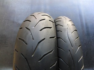 中古前後セット!ダンロップ◎GPR200. 120/70ZR17. 180/55ZR17. RS842:21014