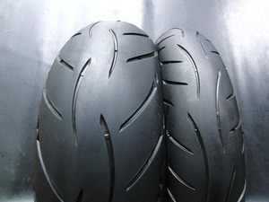 中古前後セット!メッツラー◎スポルテックM5 インタラクト. 120/70ZR17. 190/50ZR17. GP636:21035