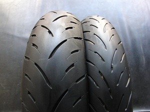 中古前後セット!ダンロップ◎GPR300. 110/70R17. 150/60R17. SP752:21074