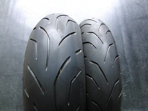 中古前後セット!ブリヂストン◎S20. 120/70ZR17. 180/55ZR17. CM279:21123