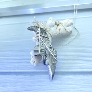 希少★ ギベオン 隕石 ペンダントヘッド シルバー シンプル ハンドメイド