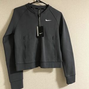  new goods NIKE GOLF men's lady's unknown M size Nike Golf gray sport wear jersey - jacket wi men's 