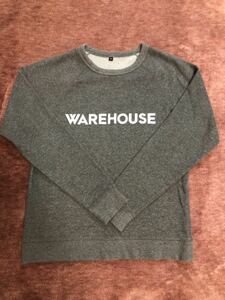 WAREHOUSE スウェット グレーメンズS paradise garage パラダイスガラージ The Loft larry levan トレーナー ラリーレヴァン Tシャツ