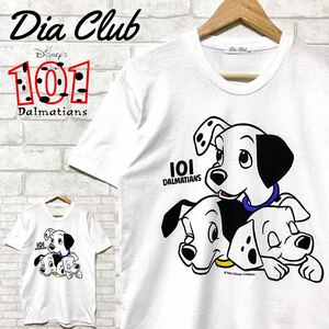Dia Club Disney ディズニー 101匹わんちゃん T-Shirt
