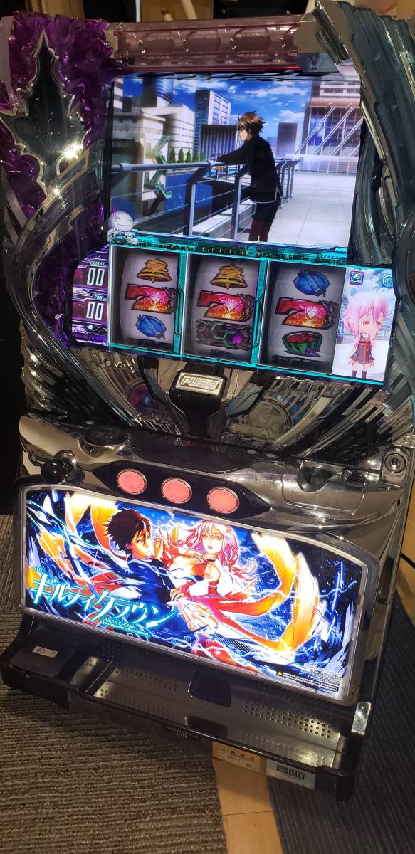 パチスロ ギルティクラウン 実機 コイン不要機付 umbandung.ac.id