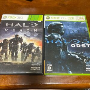 XBOX360ヘイローリーチ ヘイロー3ODST 2個セット説明書