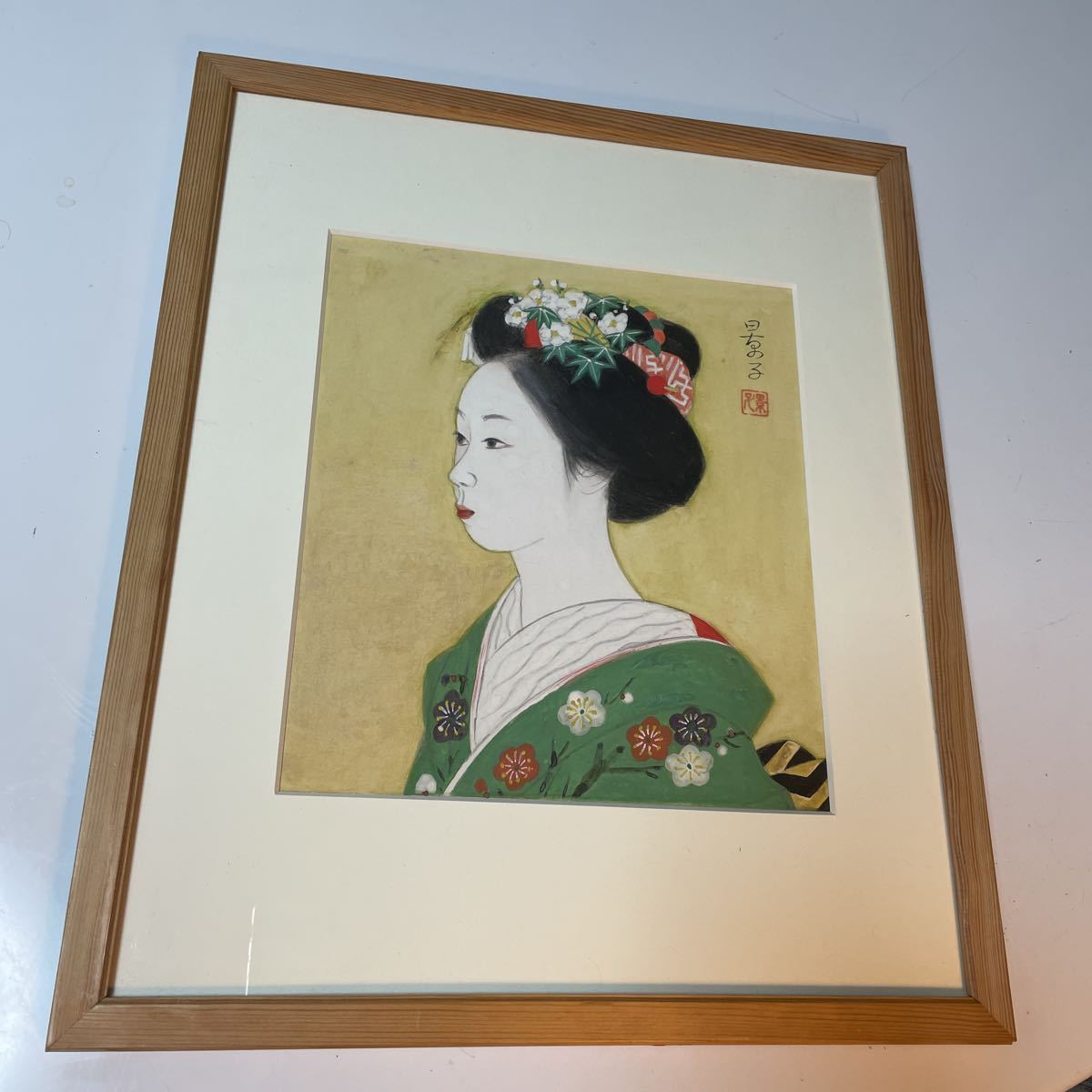 年最新ヤフオク!  伊東深水 肉筆絵画の中古品・新品・未使用品一覧