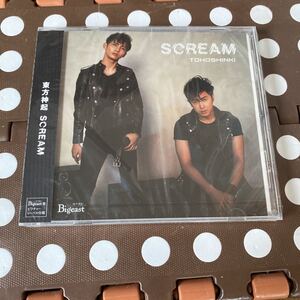 未開封新品　デッドストック　倉庫保管品　CD 東方神起　SCREAM AVC179155 Bigeast盤　ピクチャーレーベル仕様