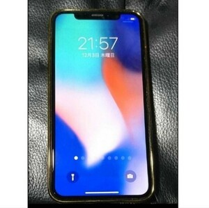 iPhone X Silver 256 GB SIMフリー　