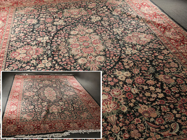 別倉庫からの配送】 ペルシャ絨毯シルク 120x180cm 100