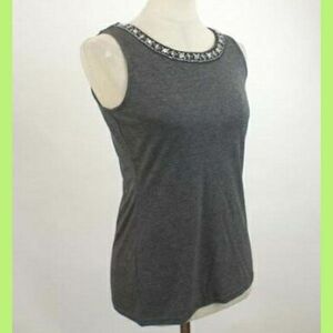 UPT 5Lbiju- fine clothes fine clothes tank top jacket in . gray large size 