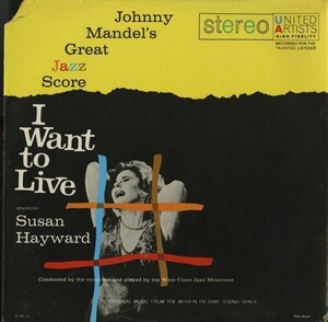 74年 USプレス Johnny Mandel / O.S.T. - Great Jazz Score I Want To Live！[UA-LA271-G] Red Mitchell Shelly Manne 参加 リイシュー盤