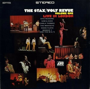 CANADA盤 The Stax / Volt Revue Volume One Live In London【Atlantic】Otis Redding Sam & Dave Booker T & The MG's Carla Thomas