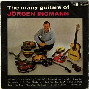 ドイツ盤 The Many Guitars Of Jorgen Ingmann【Metronome・MLP 15-168】一人多重録音 Misty The Jazz Me Bluesほか ヨルゲン・イングマン