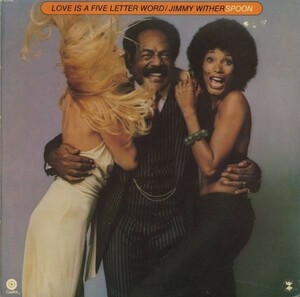 USオリジナル Jimmy Witherspoon／Love Is A Five Letter Word【Capitol】Buried Alive In The Bluesほか 75年 ジミー・ウィザースプーン