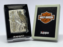 送料無料 ZIPPO[ジッポー] HARLEY-DAVIDSON(ハーレーダビッドソン)サイドメタル HDP-75_画像5