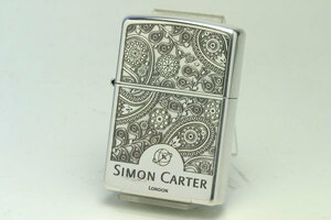 送料無料 ZIPPO[ジッポー] SIMON CARTER(サイモン・カーター) ペイズリーフレームSA SCP-018