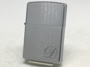 【ZIPPO】 ジッポー オイルライター Initial イニシャルD US加工 シルバー INITIAL-D