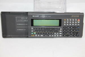 SHARP シャープ ポケットコンピュータ PC-G801 通電確認済