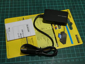ELECOM エレコム メモリーリーダライタ 48+6media USB2.0 ケーブル一体タイプ コンパクト設計 MR-A39NBK 220316101