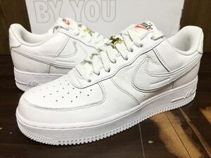 21年製 NIKE AIR FORCE 1 BY YOU UNLOCKED 50th DOUBLE SWOOSH ナイキ エアフォース【DJ7015-991】WHITE LEATHER ホワイト レザー 白 US9