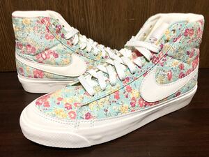 11年製 NIKE WMNS BLAZER MID PREMIUM LIBERTY ナイキ ウィメンズ ブレーザー プレミアム スニーカー【403729-700】花柄 フラワー 24.0cm