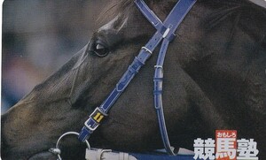 * interesting horse racing . rice shower telephone card 