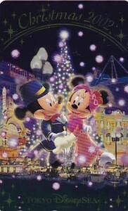 ●東京ディズニーシー クリスマス2002テレカ