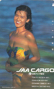 ●JAA CARGOキャンペーンガールテレカの商品画像