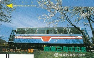 ●110-7008 樽見鉄道テレカ