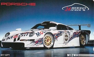 * Porsche 911GT1 Le Mans 24 hour race telephone card 