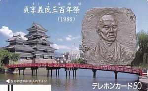 ●松本城 貞亨義民三百年祭テレカ