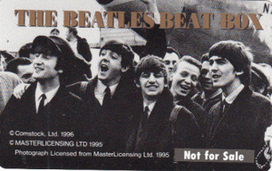 ●THE BEATLES BEAT BOX ビートルズ 非売品テレカ