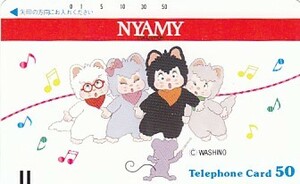 *330-396 NYAMY WASHINO telephone card 