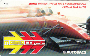 ●フェラーリ MOMOCORSE AUTOBACSテレカ